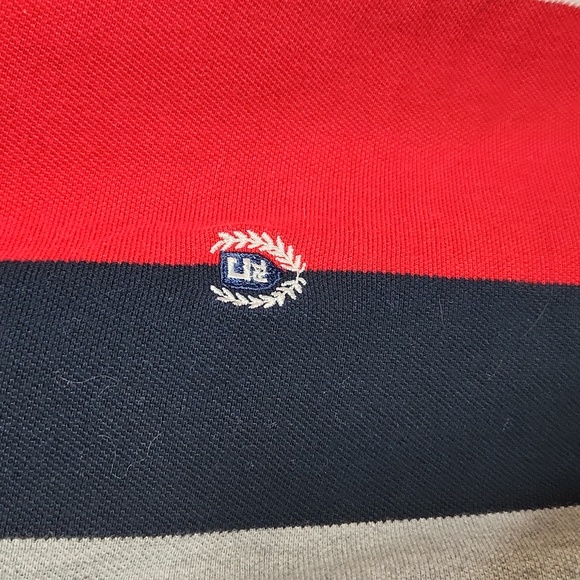 Men's Chaps Ralph Lauren longsleeve golf pique polo color block size XL - Picture 3 of 8